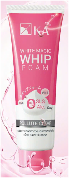 KA White Magic Whip Foam Sữa Rửa Mặt Siêu Mềm Mại Làm Sạch Sâu